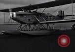 Image of T3M-2 floatplane on USS Saratoga CV-3 Pacific Ocean, 1929, second 7 stock footage video 65675036683