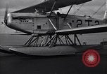 Image of T3M-2 floatplane on USS Saratoga CV-3 Pacific Ocean, 1929, second 9 stock footage video 65675036683