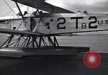 Image of T3M-2 floatplane on USS Saratoga CV-3 Pacific Ocean, 1929, second 13 stock footage video 65675036683