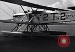 Image of T3M-2 floatplane on USS Saratoga CV-3 Pacific Ocean, 1929, second 14 stock footage video 65675036683