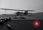 Image of T3M-2 floatplane on USS Saratoga CV-3 Pacific Ocean, 1929, second 19 stock footage video 65675036683