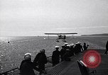 Image of T3M-2 floatplane on USS Saratoga CV-3 Pacific Ocean, 1929, second 31 stock footage video 65675036683