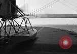 Image of T3M-2 floatplane on USS Saratoga CV-3 Pacific Ocean, 1929, second 41 stock footage video 65675036683