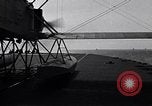 Image of T3M-2 floatplane on USS Saratoga CV-3 Pacific Ocean, 1929, second 44 stock footage video 65675036683
