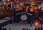 Image United States Ship Kitty Hawk CVA-63 Philadelphia Pennsylvania USA, 1961, de la seconde 57 séquences d'archives historiques vidéo 65675036685