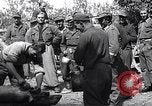 Image of German officer surrenders to British officers Ivrea Italy, 1945, second 29 stock footage video 65675036694