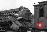 Image détruit Munich Railroad Station Munich Allemagne, 1945, de la seconde 13 séquences d'archives historiques vidéo 65675036700
