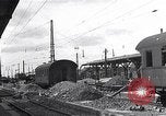 Image détruit Munich Railroad Station Munich Allemagne, 1945, de la seconde 24 séquences d'archives historiques vidéo 65675036700