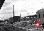 Image détruit Munich Railroad Station Munich Allemagne, 1945, de la seconde 26 séquences d'archives historiques vidéo 65675036700