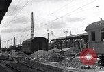 Image détruit Munich Railroad Station Munich Allemagne, 1945, de la seconde 28 séquences d'archives historiques vidéo 65675036700