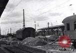 Image détruit Munich Railroad Station Munich Allemagne, 1945, de la seconde 30 séquences d'archives historiques vidéo 65675036700