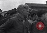 Image of United States and Russian soldiers Lubz Germany, 1945, second 10 stock footage video 65675036711