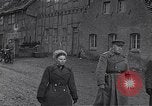 Image of United States and Russian soldiers Lubz Germany, 1945, second 32 stock footage video 65675036711