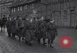 Image of United States and Russian soldiers Lubz Germany, 1945, second 39 stock footage video 65675036711