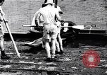 Standbild Cambridge versus Oxford shell Boat Race London England Vereinigtes Königreich, 1900, aus Sekunde 18 historischem Filmmaterial Videoclip 65675036714