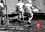 Standbild Cambridge versus Oxford shell Boat Race London England Vereinigtes Königreich, 1900, aus Sekunde 19 historischem Filmmaterial Videoclip 65675036714