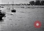 Standbild Cambridge versus Oxford shell Boat Race London England Vereinigtes Königreich, 1900, aus Sekunde 41 historischem Filmmaterial Videoclip 65675036714