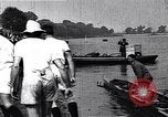 Standbild Cambridge versus Oxford shell Boat Race London England Vereinigtes Königreich, 1900, aus Sekunde 53 historischem Filmmaterial Videoclip 65675036714