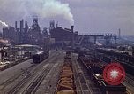 Standbild Stahlwerk Gary Indiana USA, 1970, aus Sekunde 19 historischem Filmmaterial Videoclip 65675036742