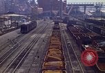Standbild Stahlwerk Gary Indiana USA, 1970, aus Sekunde 41 historischem Filmmaterial Videoclip 65675036742