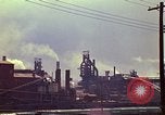 Image of steel mill Pennsylvania United States USA, 1970, second 50 stock footage video 65675036753