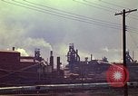 Image of steel mill Pennsylvania United States USA, 1970, second 51 stock footage video 65675036753