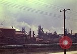 Image of steel mill Pennsylvania United States USA, 1970, second 54 stock footage video 65675036753