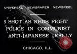 Image of demonstration against Japan's attack on China Chicago Illinois USA, 1932, second 7 stock footage video 65675036755