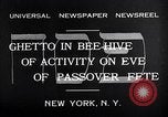 Image Boutique pour les juifs de la Pâques festival New York City USA, 1932, de la seconde 8 séquences d'archives historiques vidéo 65675036756