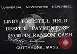 Standbild Entführung von Charles Lindberg's Sohn Cuttyhunk Massachusetts USA, 1932, aus Sekunde 1 historischem Filmmaterial Videoclip 65675036757