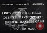 Standbild Entführung von Charles Lindberg's Sohn Cuttyhunk Massachusetts USA, 1932, aus Sekunde 5 historischem Filmmaterial Videoclip 65675036757