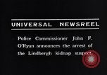 Image of Lindbergh kidnap case Trenton New Jersey USA, 1934, second 16 stock footage video 65675036760
