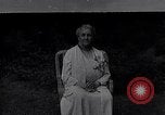 Image of Sara D Roosevelt interviewed on her 80th birthday Hyde Park New York USA, 1934, second 1 stock footage video 65675036761
