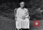 Image of Sara D Roosevelt interviewed on her 80th birthday Hyde Park New York USA, 1934, second 3 stock footage video 65675036761