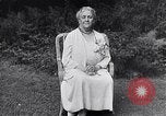 Image of Sara D Roosevelt interviewed on her 80th birthday Hyde Park New York USA, 1934, second 6 stock footage video 65675036761