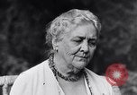 Image of Sara D Roosevelt interviewed on her 80th birthday Hyde Park New York USA, 1934, second 30 stock footage video 65675036761