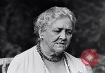 Image of Sara D Roosevelt interviewed on her 80th birthday Hyde Park New York USA, 1934, second 32 stock footage video 65675036761