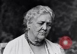 Image of Sara D Roosevelt interviewed on her 80th birthday Hyde Park New York USA, 1934, second 43 stock footage video 65675036761