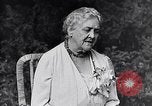 Image of Sara D Roosevelt interviewed on her 80th birthday Hyde Park New York USA, 1934, second 52 stock footage video 65675036761