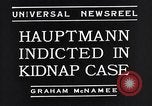 Image of kidnapping of Charles Lindbergh Jr New York City USA, 1933, second 5 stock footage video 65675036762