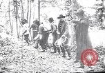 Image of Native American Indian dramatic acting United States USA, 1900, second 49 stock footage video 65675036775