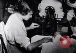 Image of Workers in clothing factory Chicago United States USA, 1910, second 13 stock footage video 65675036803