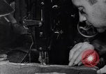 Image of Workers in clothing factory Chicago United States USA, 1910, second 60 stock footage video 65675036803