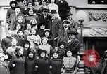Image of Mounted police break up workers gathering Chicago United States USA, 1910, second 4 stock footage video 65675036804