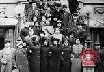 Image of Mounted police break up workers gathering Chicago United States USA, 1910, second 5 stock footage video 65675036804