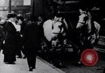 Image of Mounted police break up workers gathering Chicago United States USA, 1910, second 8 stock footage video 65675036804