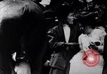 Image of Mounted police break up workers gathering Chicago United States USA, 1910, second 14 stock footage video 65675036804