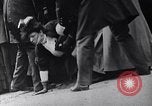 Image of Mounted police break up workers gathering Chicago United States USA, 1910, second 16 stock footage video 65675036804