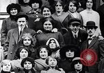 Image of Mounted police break up workers gathering Chicago United States USA, 1910, second 27 stock footage video 65675036804