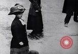 Image of Mounted police break up workers gathering Chicago United States USA, 1910, second 32 stock footage video 65675036804